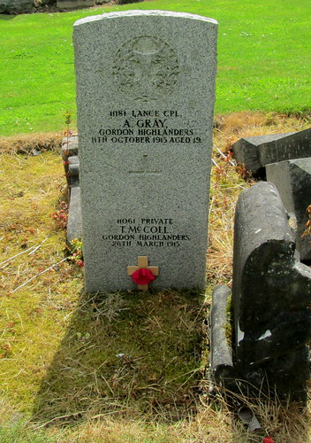 Jeanfield and Wellshill Cemetery, Perth, Grave for the Great War