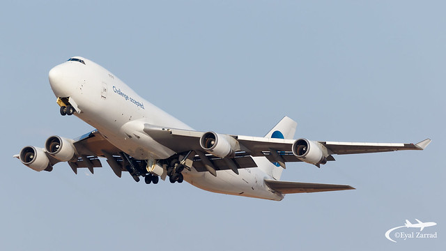 TLV - CAL Cargo Airlines Boeing 747-400 Freighter 4X-ICA