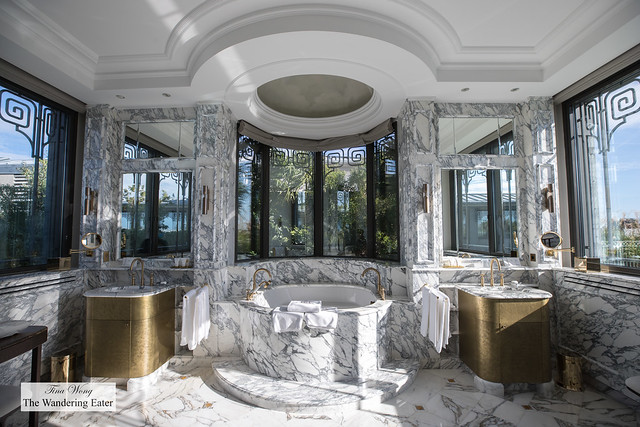 Glorious bathroom at Belle Etoile Penthouse Suite