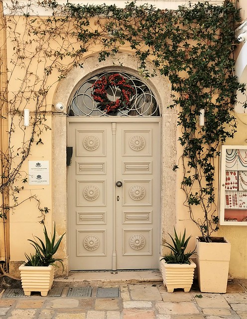 Corfu Town - Designer Doorway