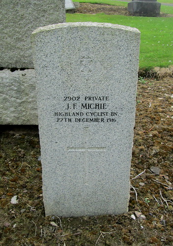 Great War Grave, Jeanfield and Wellshill Cemetery, Perth