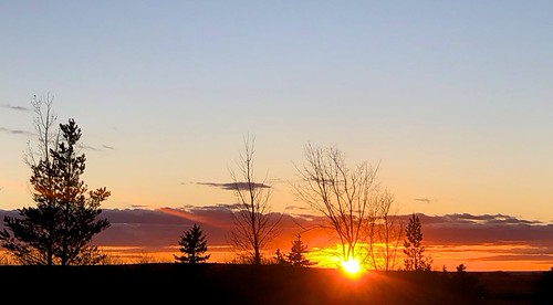 Down and Done is the Day by cogdogblog, sunset