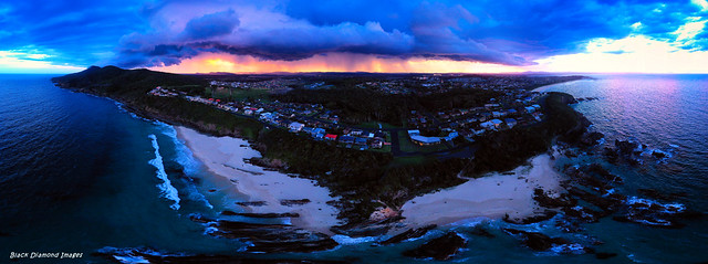 Arcus Cloud over Burgess Beach and Forster Tuesday 19th October, 2021, Mid North Coast, NSW