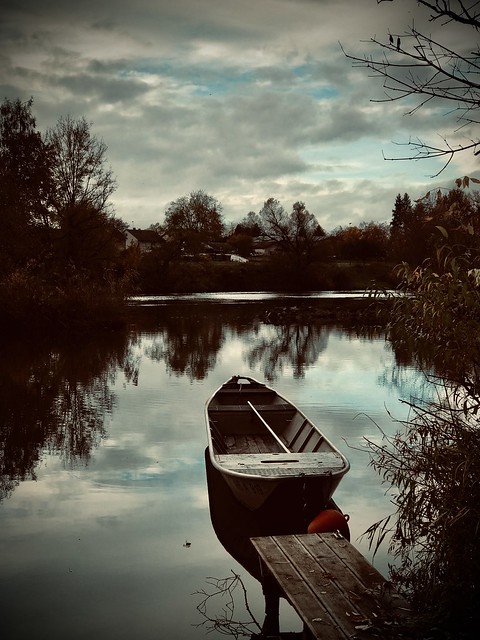 Boat on a river…