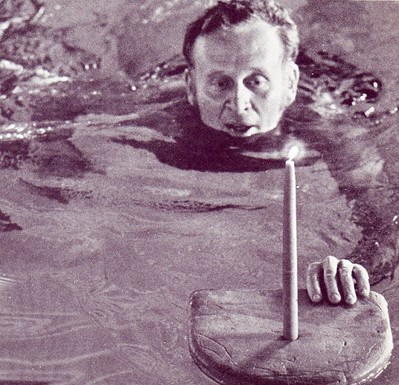 1973 scan Dr Ralph Farrar 1973 Spirit page 42 takes part in a swim-a-thon