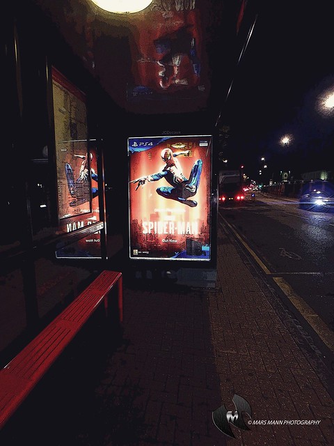 Bus Stop Spider-Man