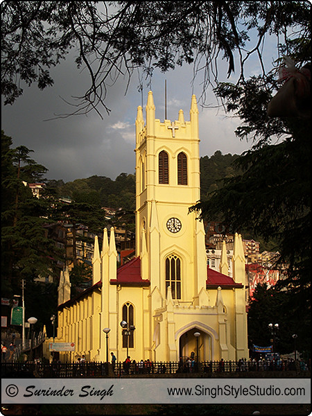 Christ Church, Shimla, Himachal Pradesh, India
