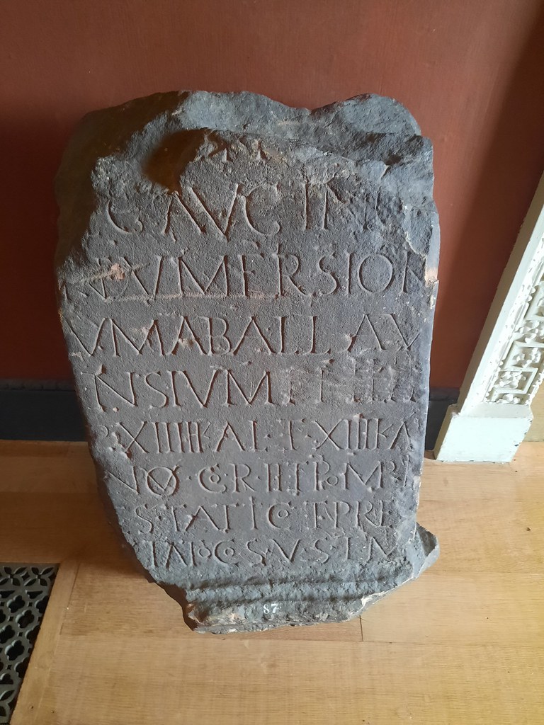 Altar Inscription from the Roman Fort at Papcastle | Flickr