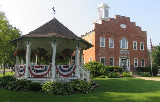 Old Cattaraugus County Courthouse and Gazebo (Ellicottville, New York)