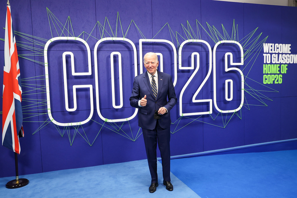 US President Joe Biden arriving at COP26 World Leaders Sum… | Flickr