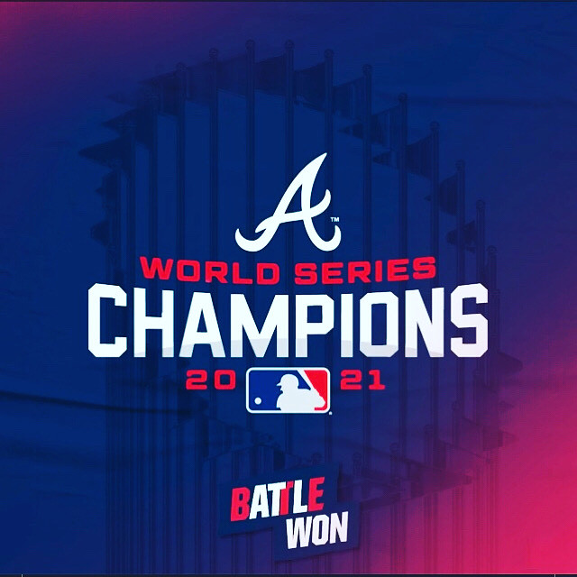 I’m kind of in shock right now, but WE DID IT!!!!!!!!  Ladies and gentlemen, my Atlanta Braves are the 2021 World Series Champions!!!!! #AtlantaBraves #baseball #ForHank #ForPhil #ForBobby #ForTheA #BattleAtl #BattleWon #AtlantaGeorgia