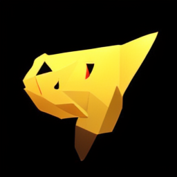 'a low poly render of Pikachu' ruDALL-E Text-to-Image