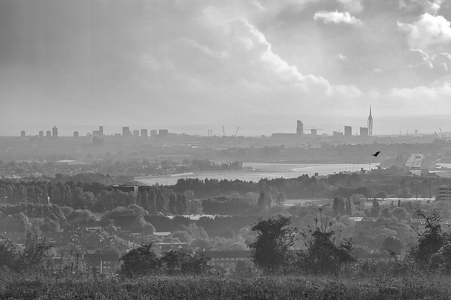 Portsmouth from the hill