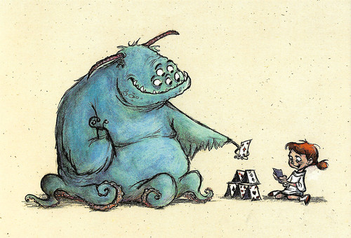 Concept art for Monsters, Inc. (2001)