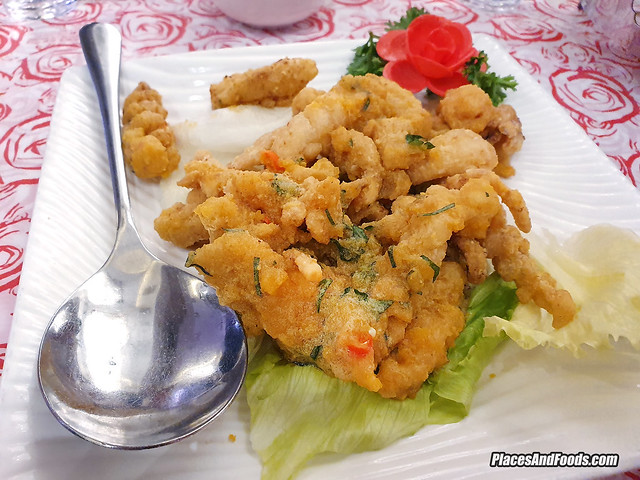 fei chui salted egg squid