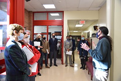 State Rep. Cindy Harrison joined her colleagues on the legislature's Rural Caucus for a recent tour of the University of Connecticut.