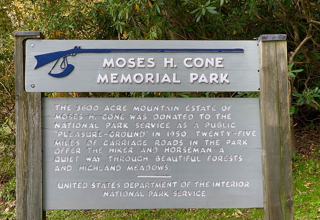 Moses H. Cone Memorial Park - Blue Ridge Parkway - North Carolina - October 11, 2021
