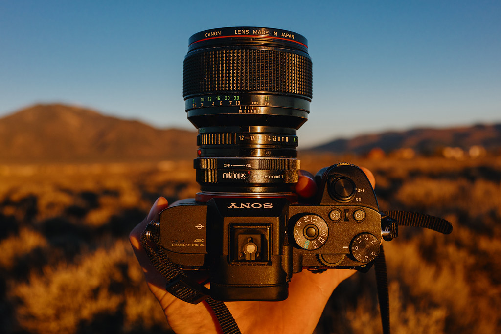 カメラ レンズ(単焦点) Canon FD 85mm f/1.2 L | Introducing my newest lens. The Cano… | Flickr