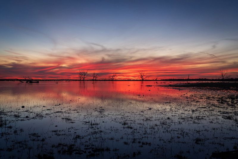 Australia - Menindee Lakes - Sunset II