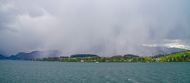Storm over Mt Rigi, taken from Lucerne