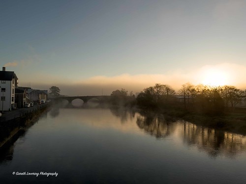 carmarthen sunrise cold misty afontywi rivertowy wales landscape appleiphone13pro garethloveringphotography