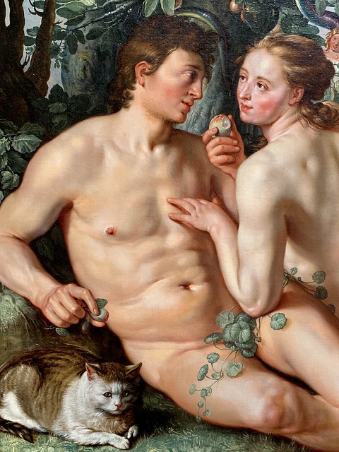 The Fall of Man by Hendrik Goltzius