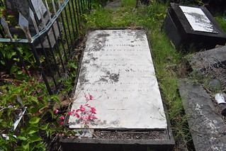 David Thomson Merchant of Port Louis, Western Cemetery