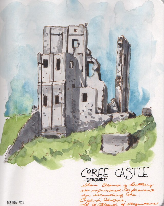 20211103 - corfe castle