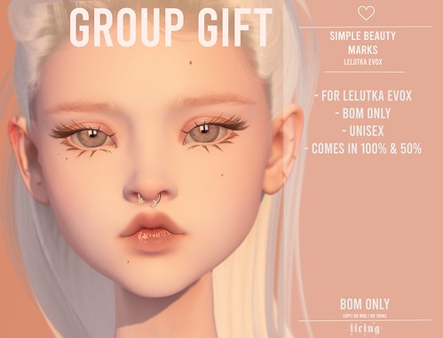 group gift - simple beauty marks