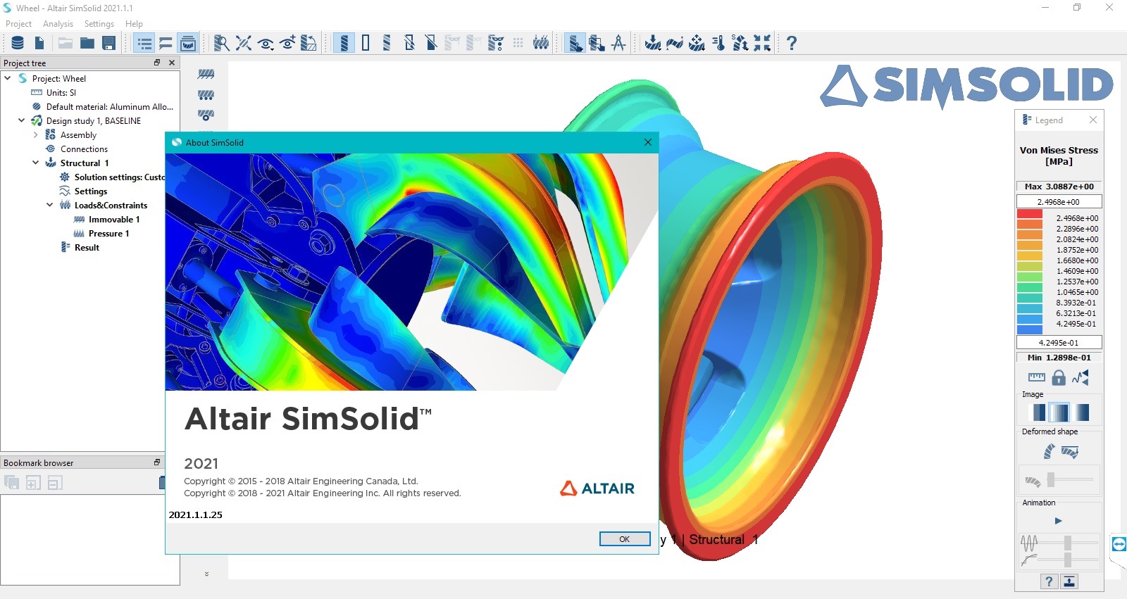 Working with Altair SimSolid 2021.1.1 full