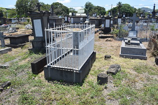 87 Corporal Marie Emmanuel Henri Comty, Mauritius Volunteers, Western Cemetery