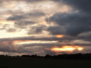 Cloud Swirl Sunset - Morpeth