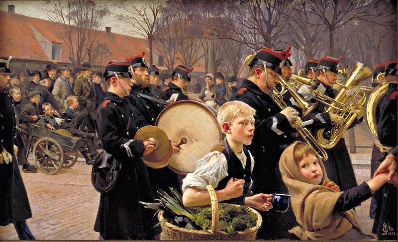 Erik Henningsen (1855-1930) - Changing of the Guard (1888)