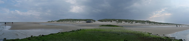 1077 Panorama Strand bij strandpaviljoen Oost