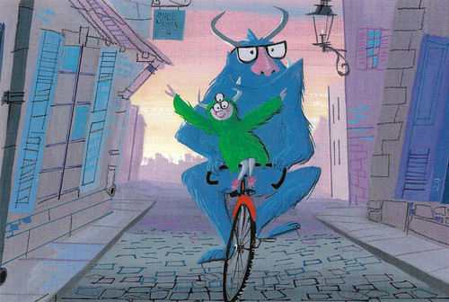 Concep art for Monsters, Inc. (2001)