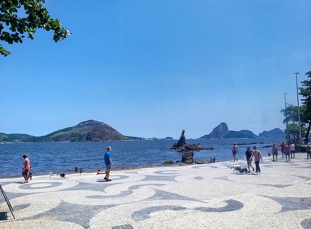 Orla da praia de Icaraí - Niterói/RJ