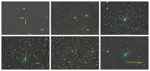 Comets on November 6-7 2021 | by Northern Cross Observatory