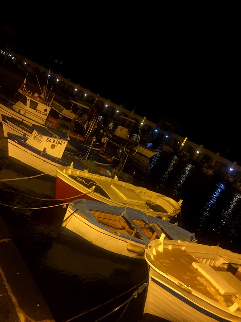 Le port la nuit