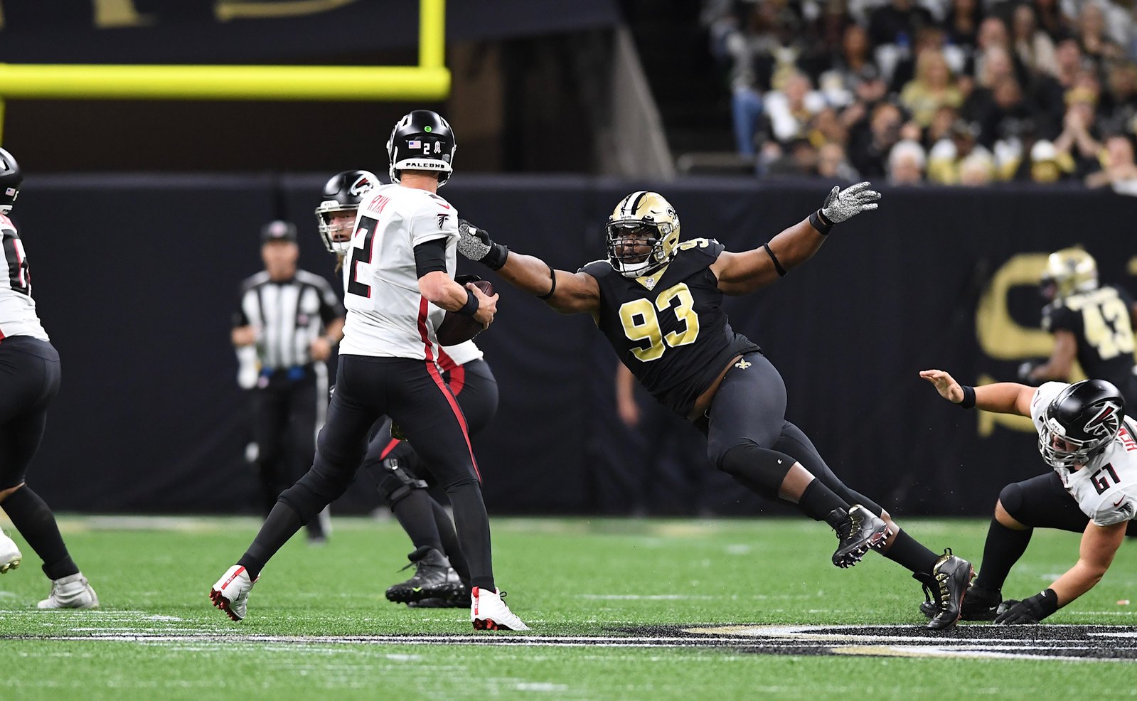 Falcons at Saints by Parker Waters (1)