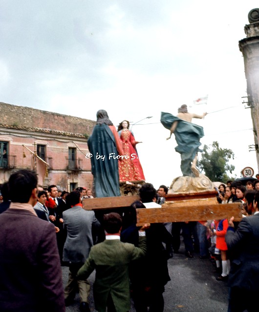 Stilo (RC), 1973, Riti della Settimana Santa.