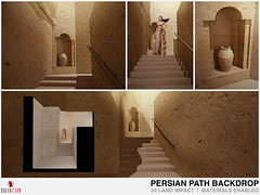 NEW! Persian Path Backdrop @ C88