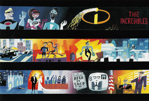 Concept art for The Incredibles (2004)