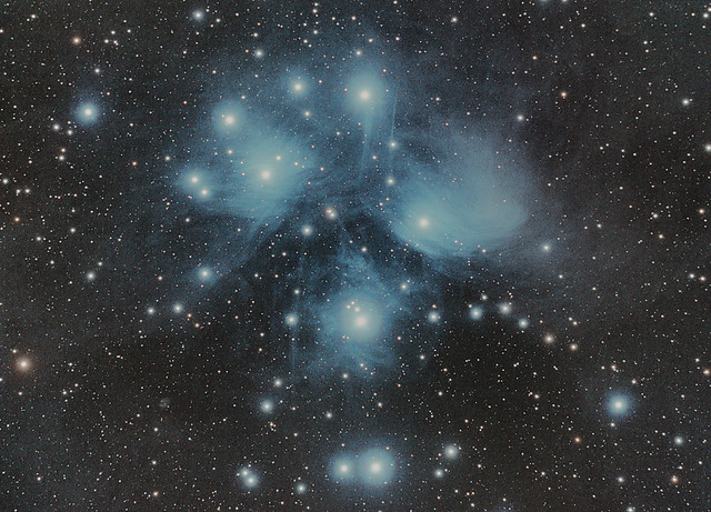 Messier 45 LRGB 1st.Nov.2021.