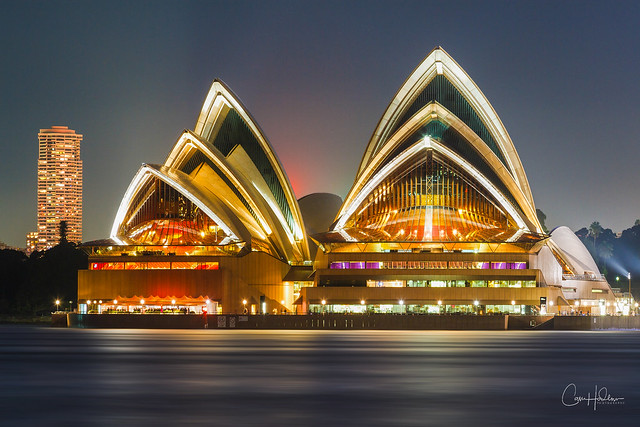 Sydney Opera House at night