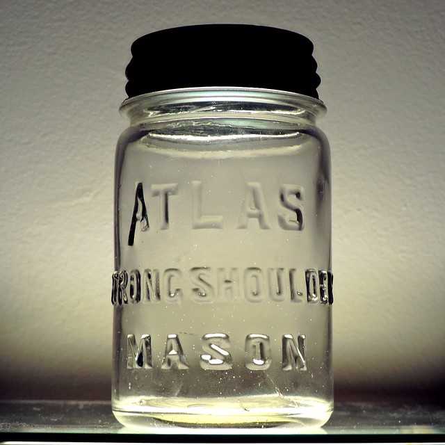 Atlas Strong Shoulder Mason Jar