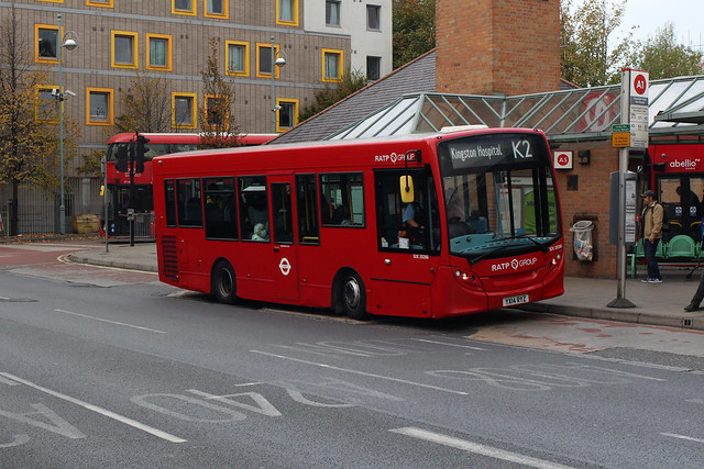 SDE20286, Route K2, Kingston Cromwell Road Bus Station