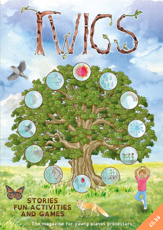 Front cover of Twigs magazine