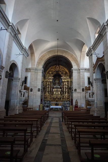 Eglise de Saint-Bartholomé, Vila Viçosa : Vue intérieure