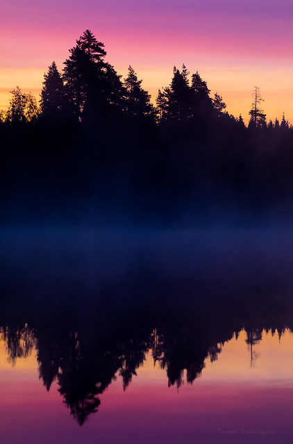 Beautiful Dawn at the Lake