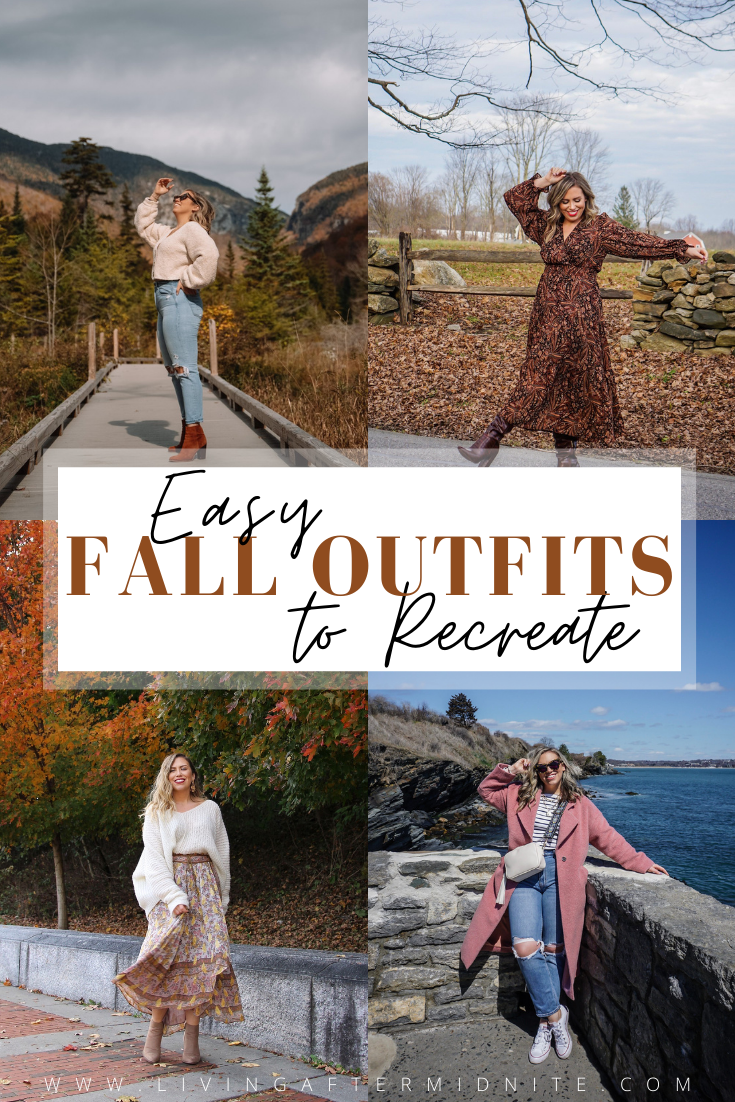 Easy Fall Outfits to Recreate | Fall Outfit Inspiration | Simple Fall Outfits